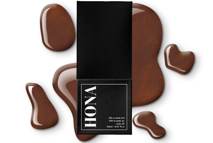 Esmalte en gel - Cacao