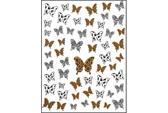 9 - Pegatinas de mariposas