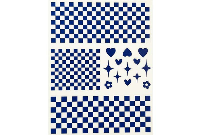 11 - Pegatinas de tablero de ajedrez