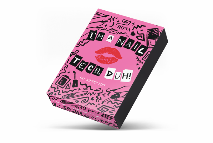 I'm A Nail Tech, Duh!  Mean Girls Gel System Edit