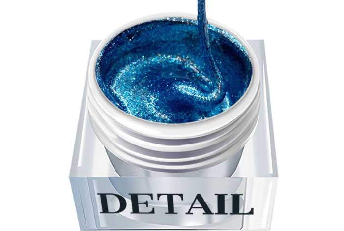 Pintura de detalle - Glitter Arctic 
