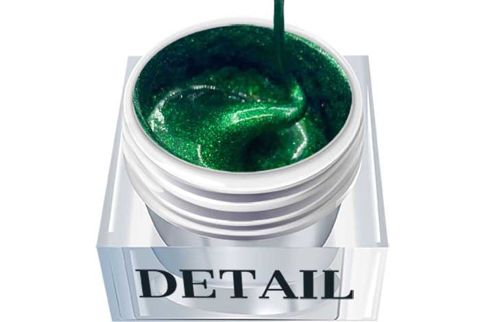 Pintura para detalles: verde brillante 