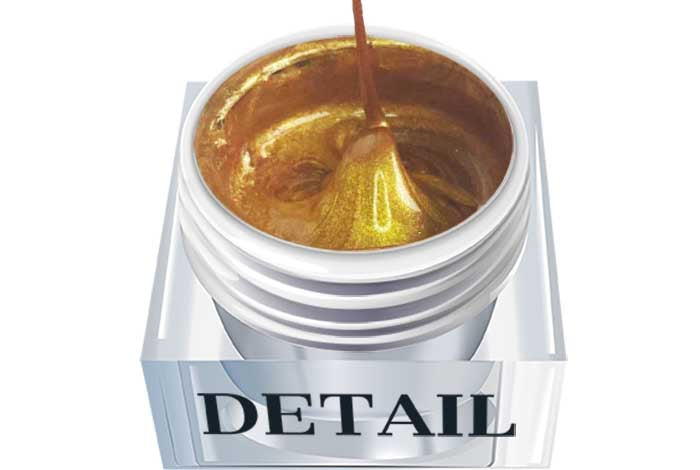 Pintura de detalle - Oro 