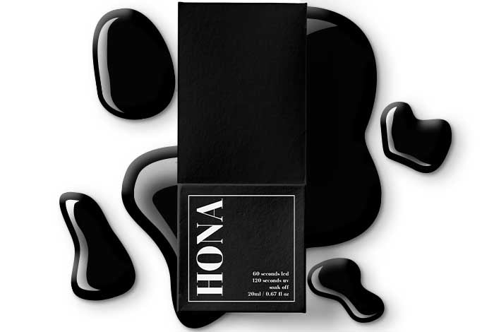 Esmalte en gel - Negro 