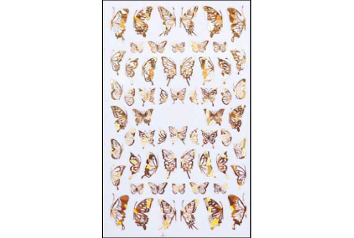 33/34 - Pegatinas Holográficas de Mariposas 