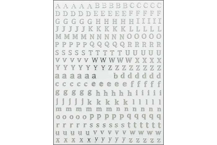 41 - Pegatinas De Letras 