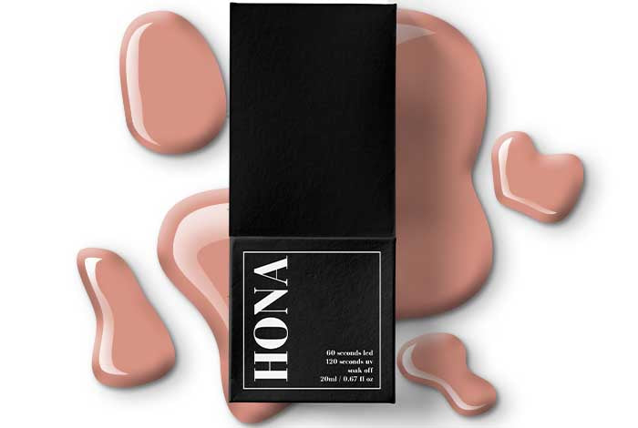 Esmalte en gel - Paz fuera 