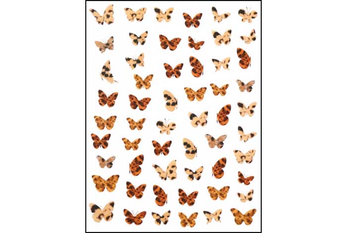 9 - Pegatinas de mariposas 