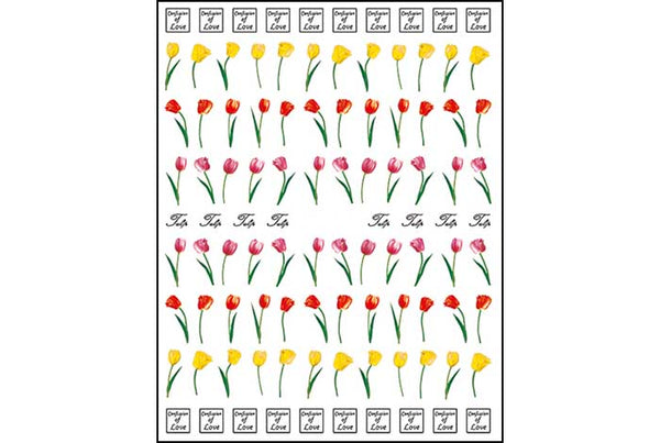 61 - Pegatinas de Tulipanes 