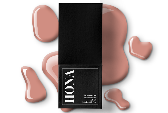 Esmalte en gel - Rosa vintage 