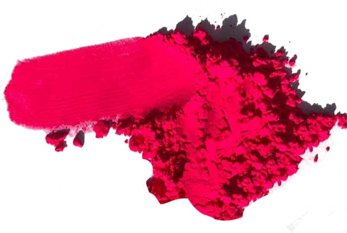 Polvo de pigmento rosa neón 