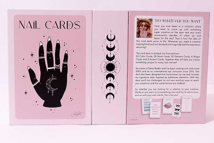 Tarjetas de uñas de Celina Ryden 