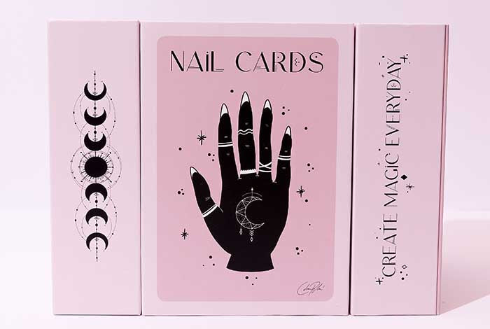 Tarjetas de uñas de Celina Ryden 