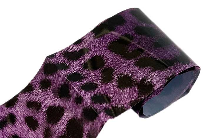 99 - Estampado de guepardo morado 