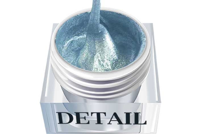 Pintura para detalles - Plata brillante 